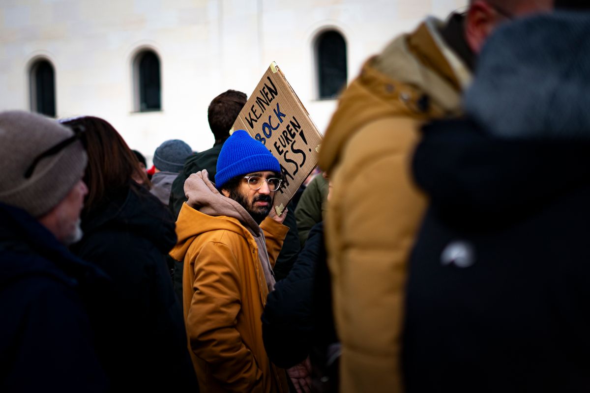 Against far-right